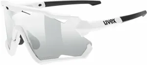 UVEX Sportstyle 228 V White Mat/Variomatic Silver Occhiali da ciclismo