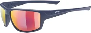 UVEX Sportstyle 230 Blue Mat/Litemirror Red Occhiali da ciclismo