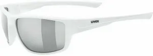UVEX Sportstyle 230 White Mat/Litemirror Silver Occhiali da ciclismo