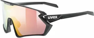 UVEX Sportstyle 231 2.0 V Black Matt/Variomatic Litemirror Red Occhiali da ciclismo