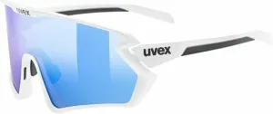 UVEX Sportstyle 231 2.0 White Matt/Mirror Blue Occhiali da ciclismo