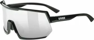 UVEX Sportstyle 235 Black/Silver Mirrored Occhiali da ciclismo