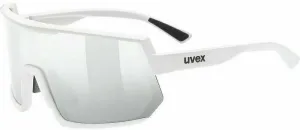 UVEX Sportstyle 235 White Mat/Silver Mirrored Occhiali da ciclismo