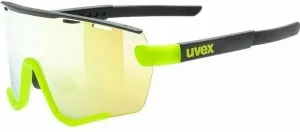 UVEX Sportstyle 236 Set Black Yellow Mat/Yellow Mirrored Occhiali da ciclismo