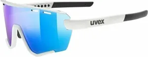 UVEX Sportstyle 236 Small Set Cloud Matt/Mirror Blue/Clear Occhiali da ciclismo