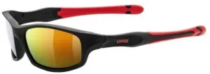 UVEX Sportstyle 507 Black Mat/Red/Mirror Red Occhiali sportivi