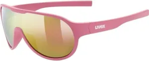 UVEX Sportstyle 512 Pink Mat/Pink Mirrored Occhiali da ciclismo