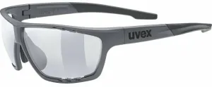 UVEX Sportstyle 706 V Dark Grey Mat/Mirror Smoke Occhiali da ciclismo