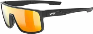 UVEX LGL 51 Black Matt/Mirror Red Occhiali sportivi
