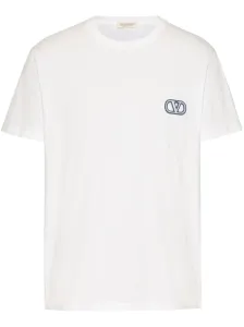 VALENTINO - T-shirt Vlogo Signature In Cotone #2307527