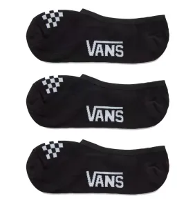 VANS 3 PACK - calzini corti da donna CLASSIC CANOODLE Black/White 37-41