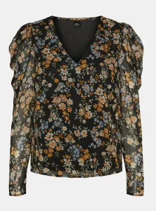 Black flowered blouse VERO MODA Kamma #172694