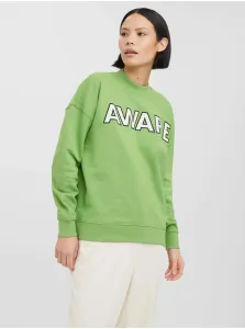 Green sweatshirt VERO MODA Tori - Women #1296112