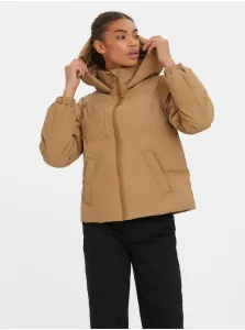 Brown winter jacket VERO MODA Noe - Women