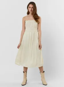 Cream dress VERO MODA Helyn - Women #967250