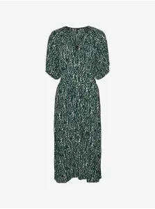 Green patterned dress VERO MODA Pilou - Women
