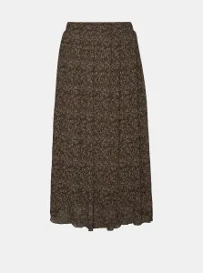 Brown patterned midi skirt VERO MODA-Apollo - Ladies #1285007