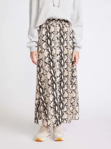 Grey patterned midi skirt VERO MODA Easy - Women #917212