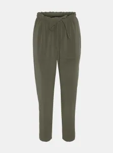 Khaki truncated trousers VERO MODA #66897