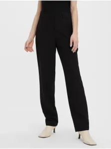 Vero Moda Pantaloni da donna VMZELDA Straight Fit 10261257 Black 40/30