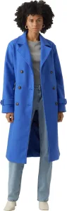 Vero Moda Cappotto da donna VMFORTUNEVEGA 10289870 Beaucoup Blue S
