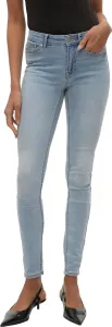 Vero Moda Jeans da donna VMFLASH Skinny Fit 10300174 Light Blue Denim M/32