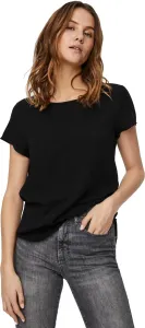 Vero Moda T-shirt da donna VMBECCA Regular Fit 10248152 Black XS