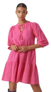Vero Moda Vestito da donna VMPRETTY Regular Fit 10279712 Pink Yarrow XS