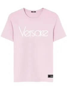 VERSACE - T-shirt In Cotone Con Logo