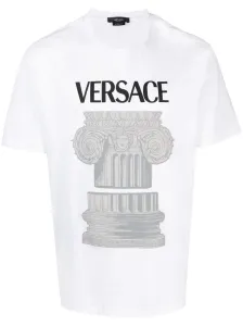 VERSACE - T-shirt In Cotone Con Logo #2268927