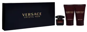 Versace Crystal Noir - EDT 5 ml + lozione corpo 25 ml + gel doccia 25 ml