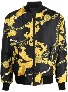 VERSACE JEANS COUTURE - Giacca Reversibile Con Stampa #2447974