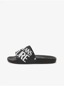 Black Women's Slippers Versace Jeans Couture - Women #1356988