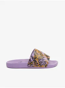 Purple Women's Patterned Slippers Versace Jeans Couture - Women