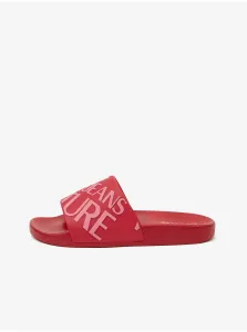Red Women's Slippers Versace Jeans Couture - Women #1613584
