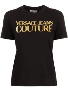VERSACE JEANS COUTURE - T-shirt In Cotone Con Stampa #3103109