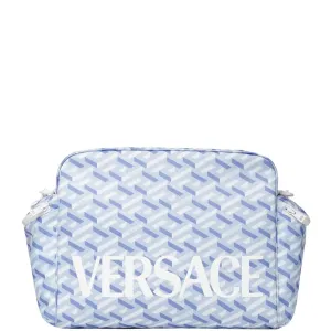 Versace Kids Changing Mat Bag Blue - ONE SIZE BLUE