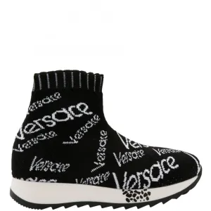 Young Versace Boys Slip On Shoes - BLACK 29