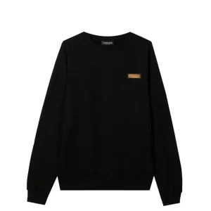 Versace Boys Cotton Sweater Black - BLACK 12Y