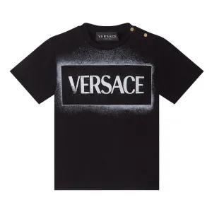 Versace Baby Boys Logo Print T-Shirt Black - 18/24M BLACK