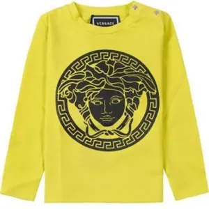 Versace Baby Boys Medusa T-shirt Yellow - 2Y YELLOW