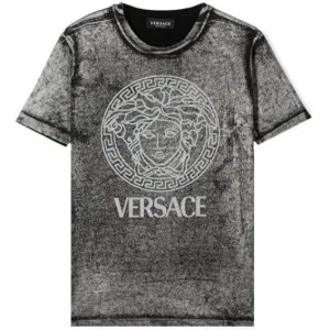Versace Boys Medusa T-shirt Grey - GREY 6Y #489811