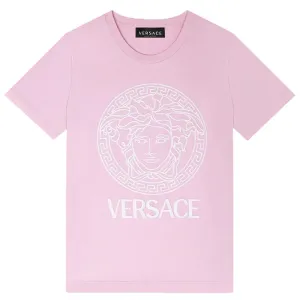 Versace Girls Medusa T-Shirt Pink - 10Y PINK