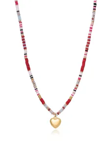 Viceroy Affascinante collana di perline con cuore 14002C09019