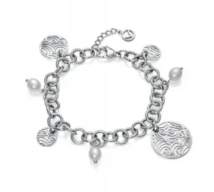 Viceroy Bellissimo bracciale in argento con perle Chic 75274P01000