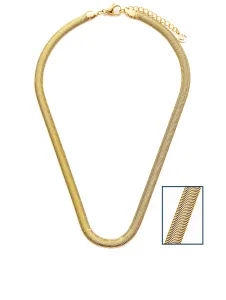 Viceroy Caratteristica collana in acciaio placcato oro Chic 1372C01012