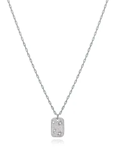 Viceroy Collana in argento con zirconi chiari Elegant 13178C000-30
