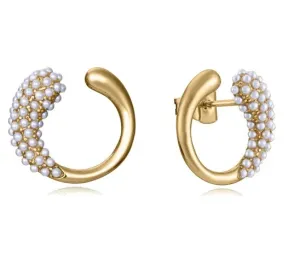 Viceroy Intramontabili orecchini placcati oro con perle Chic 15150E01012