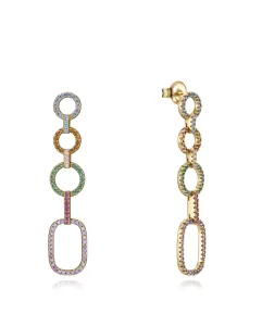 Viceroy Trendy orecchini placcati in oro con zirconi Elegant 13110E100-39 #2014939