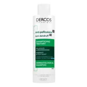 Vichy Dercos Anti-Dadruff Advanced Action Shampoo shampoo detergente anti forfora per capelli normali e grassi 200 ml